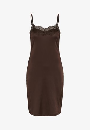 Kaffe, KAKITTY STRAP DRESS - Etui-jurk - coffee bean