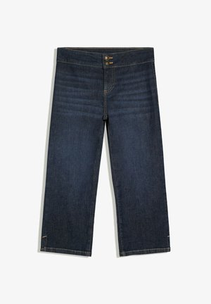 Bershka, Jean droit - dark blue