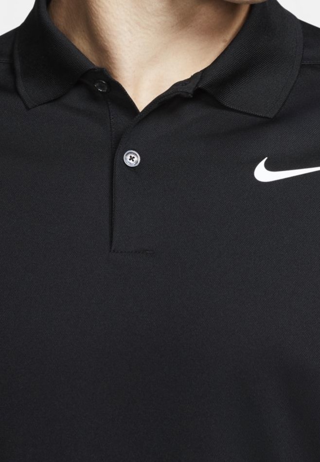 nike two button golf shirt