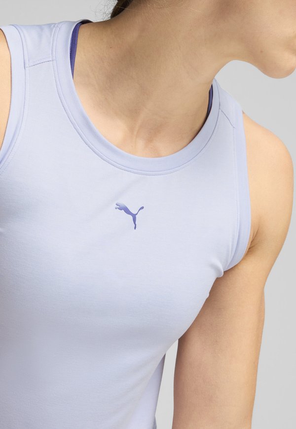 SLEEVELESS TANK SHORT - Top - cool weather heather4