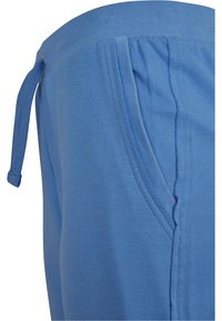 Urban Classics LADIES OPEN EDGE TERRY TURN UP PANTS - Pantaloni sportivi - horizonblue