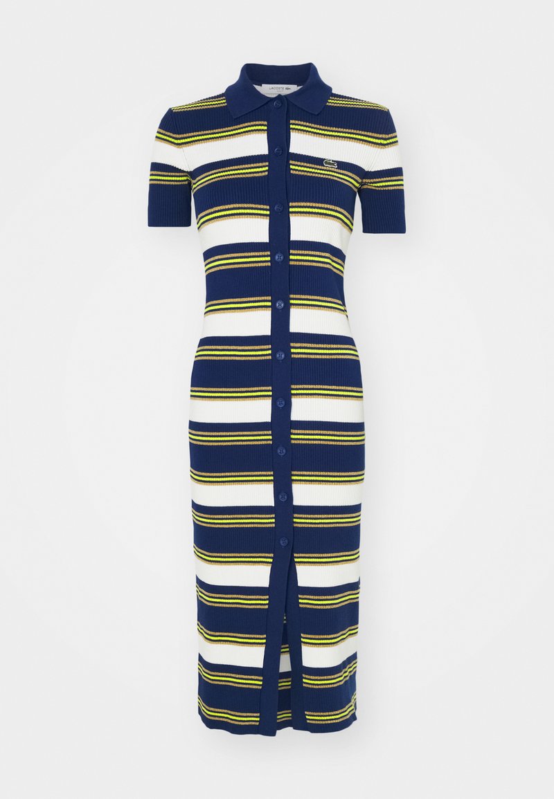 Lacoste Gebreide jurk crème Lacoste Gebreide jurk crème