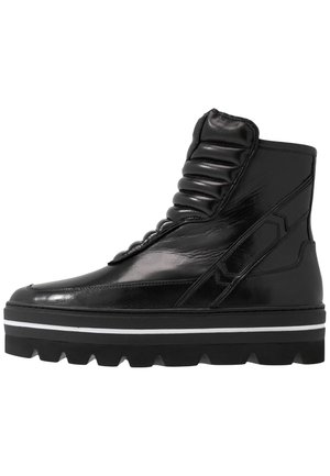 Bottines de cowboy / motard - black