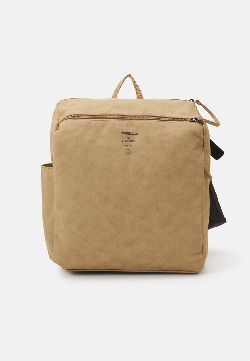 Lässig TEN BACKPACK CAMEL SET UNISEX Baby changing bag beige