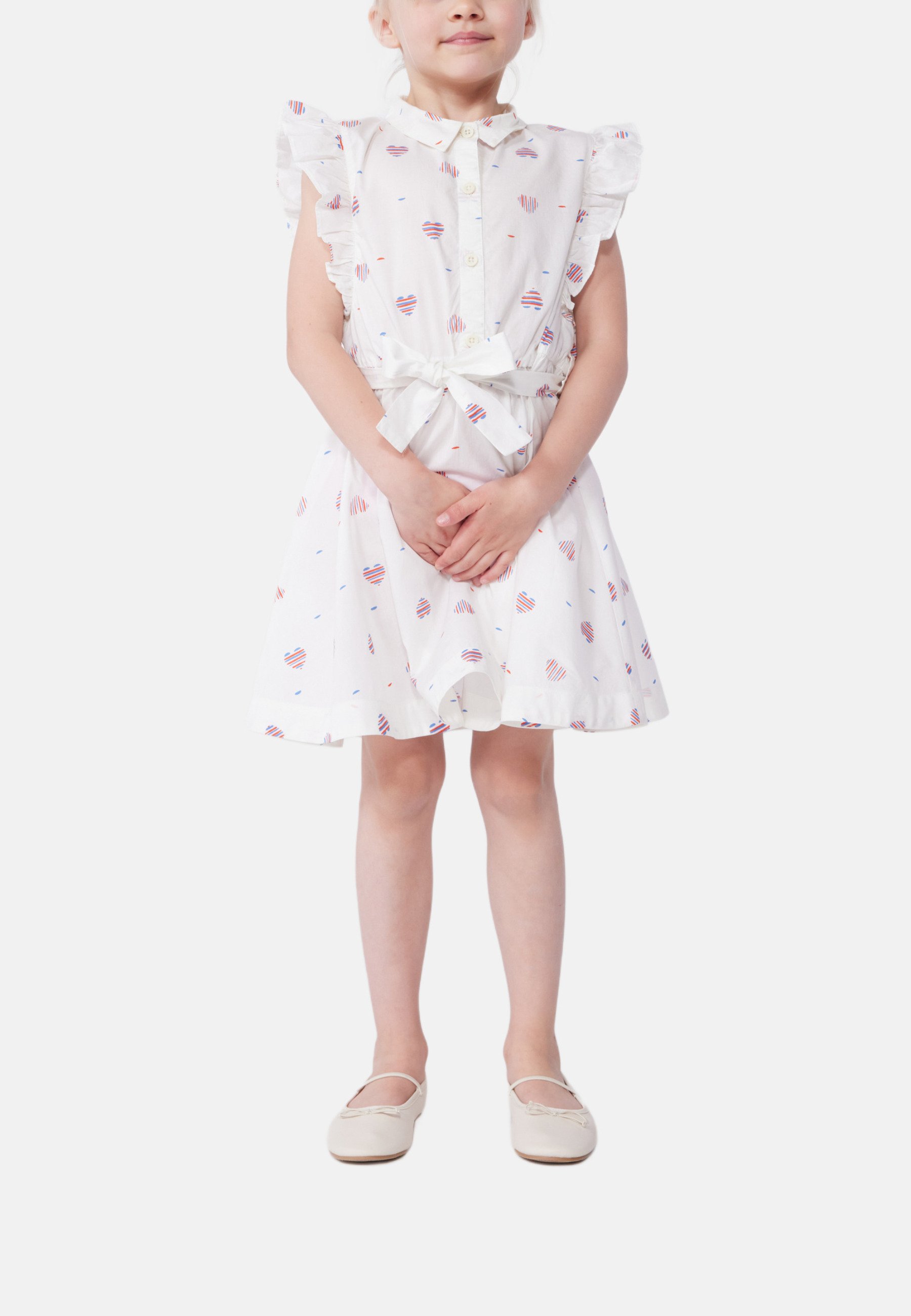 Petit Bateau BORY ROBE Robe chemise avalanche/écru ZALANDO