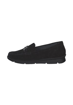 Waldläufer Slipper - schwarz