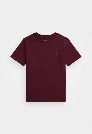 Polo Ralph Lauren COTTON JERSEY CREWNECK T-SHIRT - Základné tričko - classic wine
