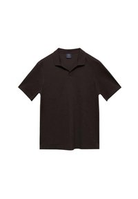 Mango Poloshirt - dark brown