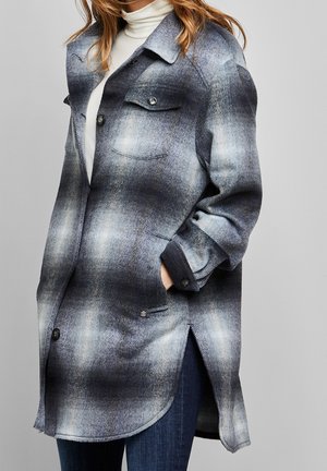 Klassischer Mantel - dark blue