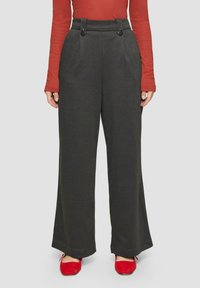 QS Broek - schwarz