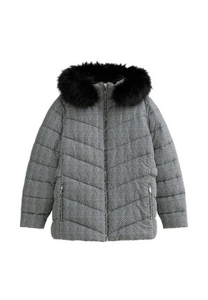 Wintermantel - black pattern