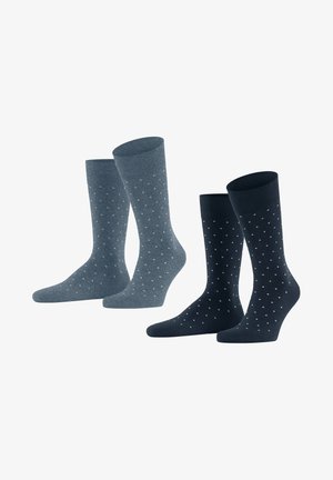 Esprit FINE DOT 2-PACK - Sokken - dark blue