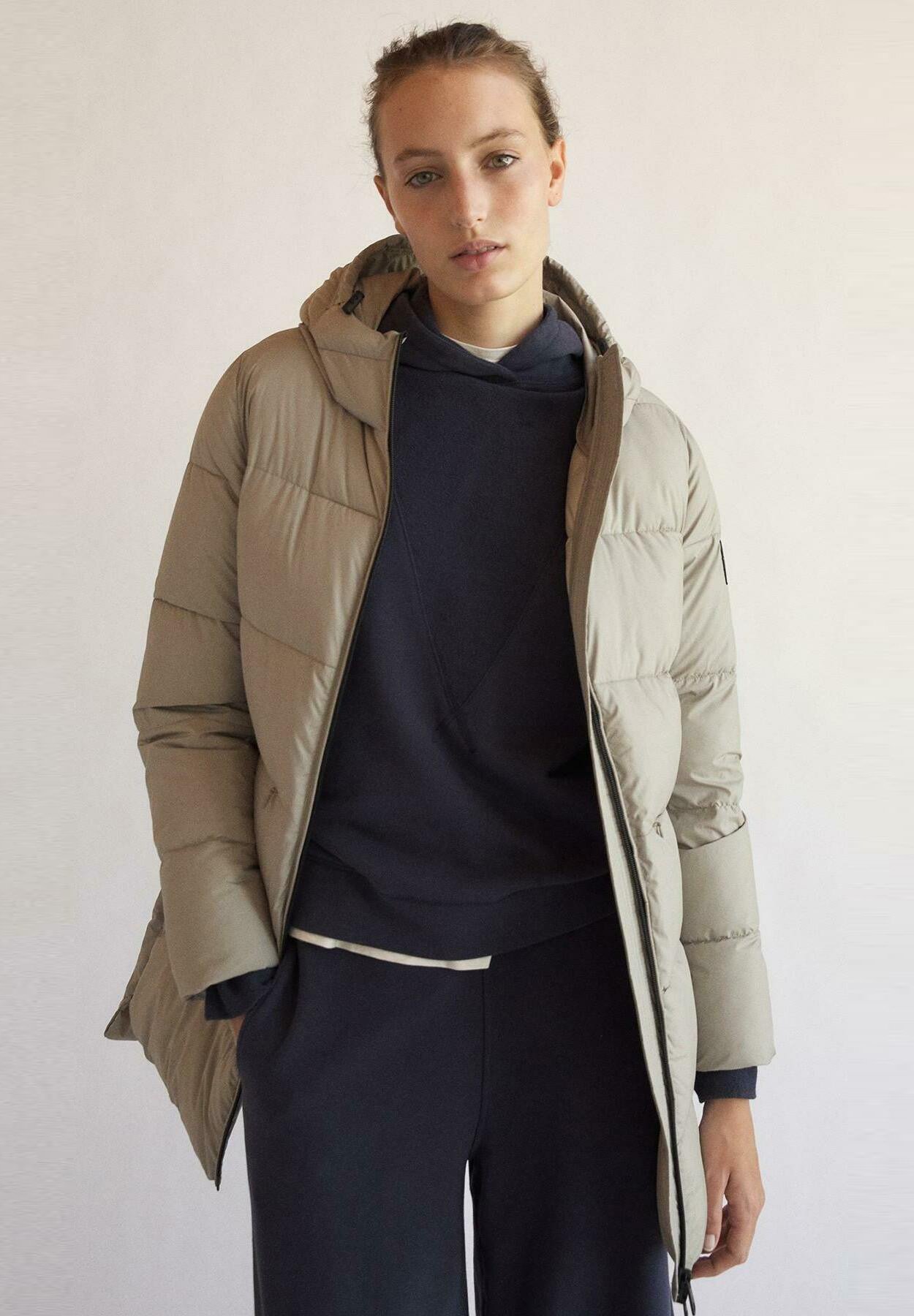 Ecoalf MARANGU - Abrigo de - natural/beige - Zalando.es