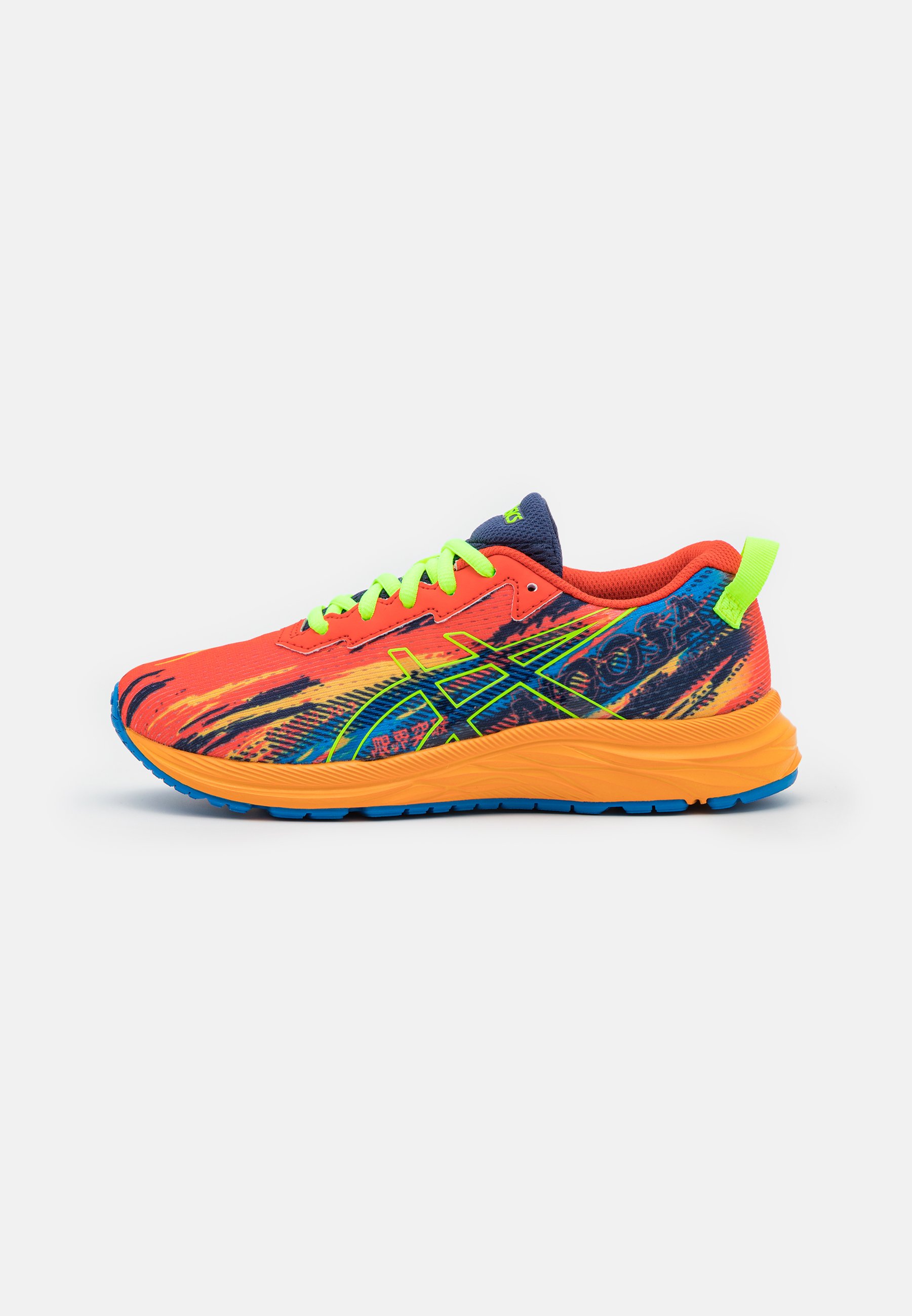 ASICS GEL-NOOSA 13 UNISEX - Zapatillas de competición - cherry tomato/safety yellow/naranja - Zalando.es