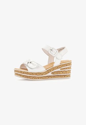 Gabor, Platform sandals - weiss