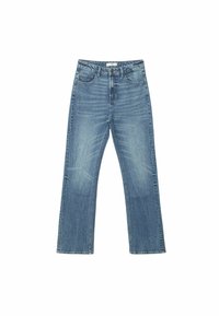 Stradivarius Vaqueros bootcut - stone blue denim