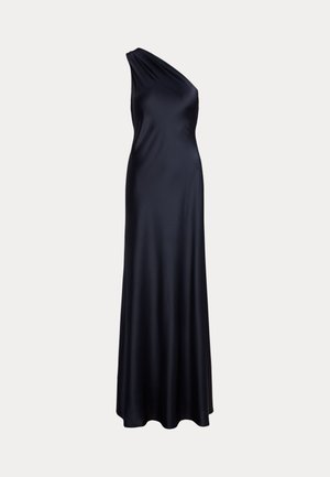 Lauren Ralph Lauren, SATIN CHARMEUSE ONE-SHOULDER GOWN - Gallakjole - lauren navy