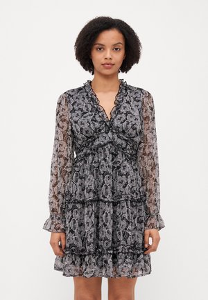 VMSMILLA FRILL SHORT DRESS - Kjole - black