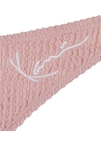 Karl Kani SMALL SIGNATURE CRINKLE LEG  - Spodnji deli kopalk - rose