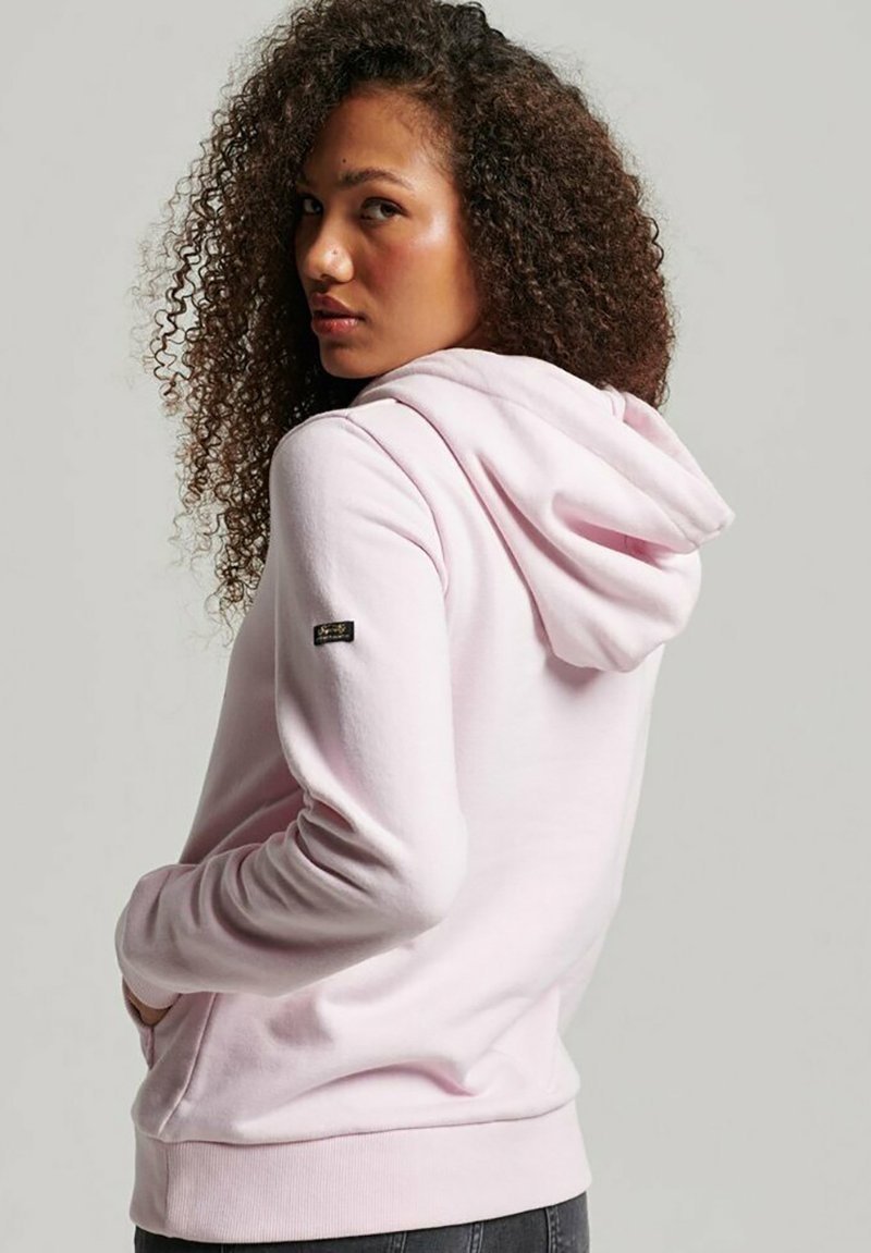 Superdry VINTAGE LOGO NARRATIVE - Hoodie - rose pink marl/pink - Zalando.de