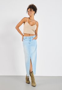 Even&Odd by Zalando - 2 PACK - Topper - simply taupe/light grey Miniatyrbilde 1