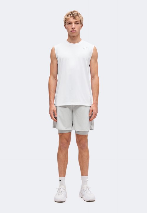 Nike TEE FLEX - Top - white/black — foto 2