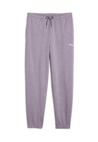 Puma DARE TO GYM RELAXED WASHED PANTS - Pantaloni sportivi - pale plum