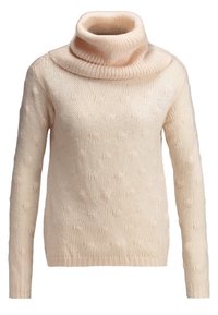 VILA Stickad tröja - beige