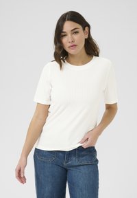 Kaffe SAMANTHA  - T-shirt basique - chalk cc