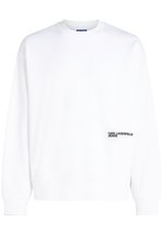 Karl Lagerfeld Jeans felpa uomo con cappuccio bianco main image 1