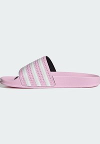 adidas Originals ADILETTE - Badesandaler - orchid fusion   cloud white   orchid fusion