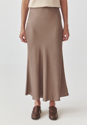 TATUUM SATINOLA  - A-line skirt - beige