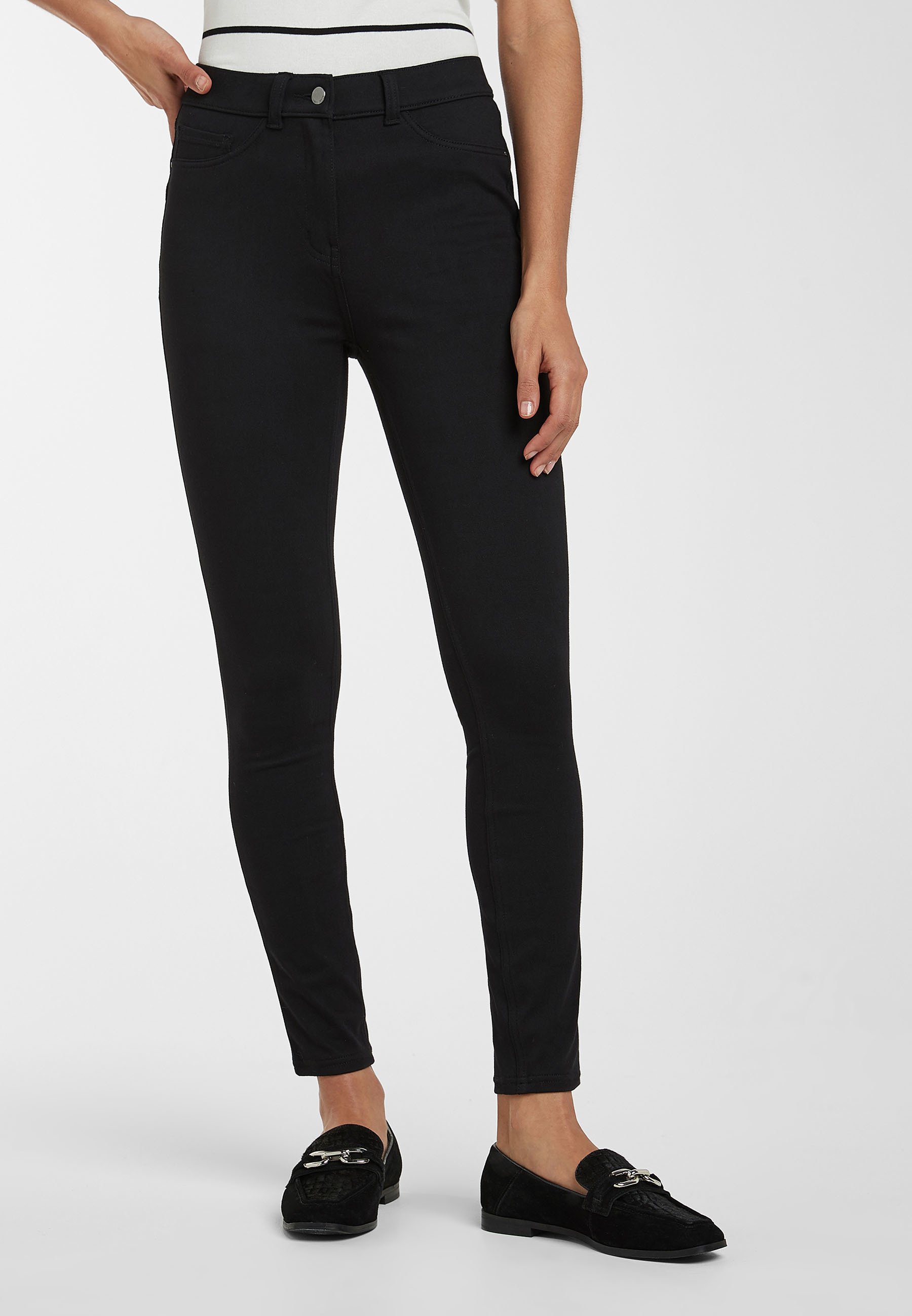 white oversized coat