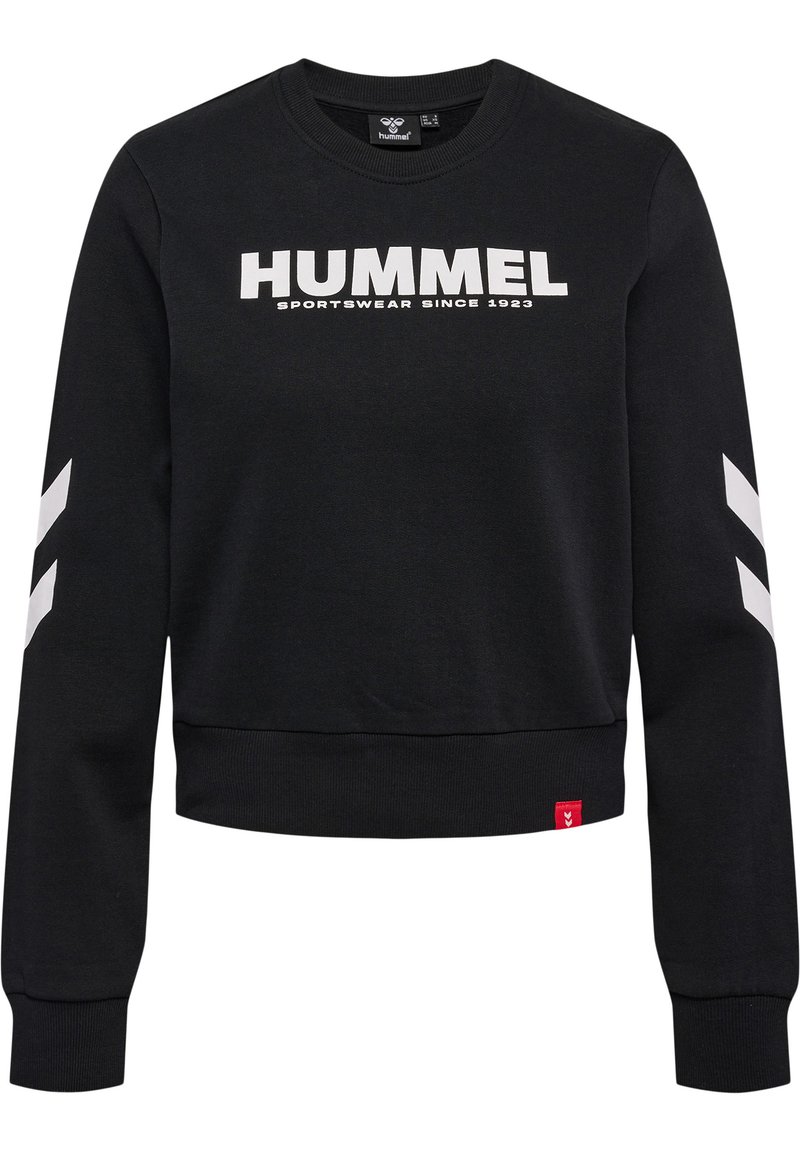 Hummel HmlLEGACY Felpa Unisex In Cotone Spazzolato | Con Polsini E Vita Elasticizzati | Morbida E Calda