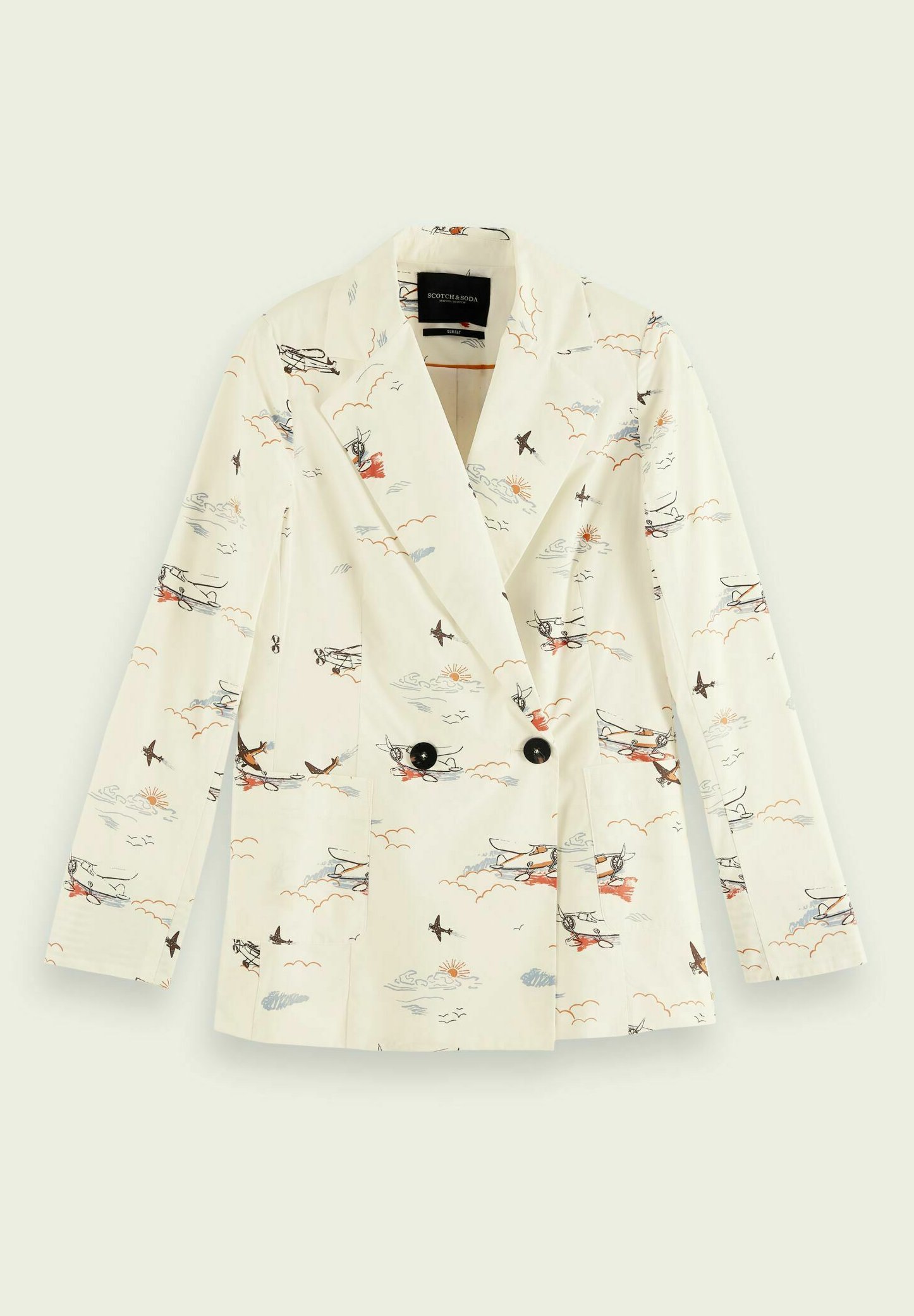 Damen PRINTED DOUBLEBREASTED - Kurzmantel Damen PRINTED DOUBLEBREASTED - Kurzmantel
