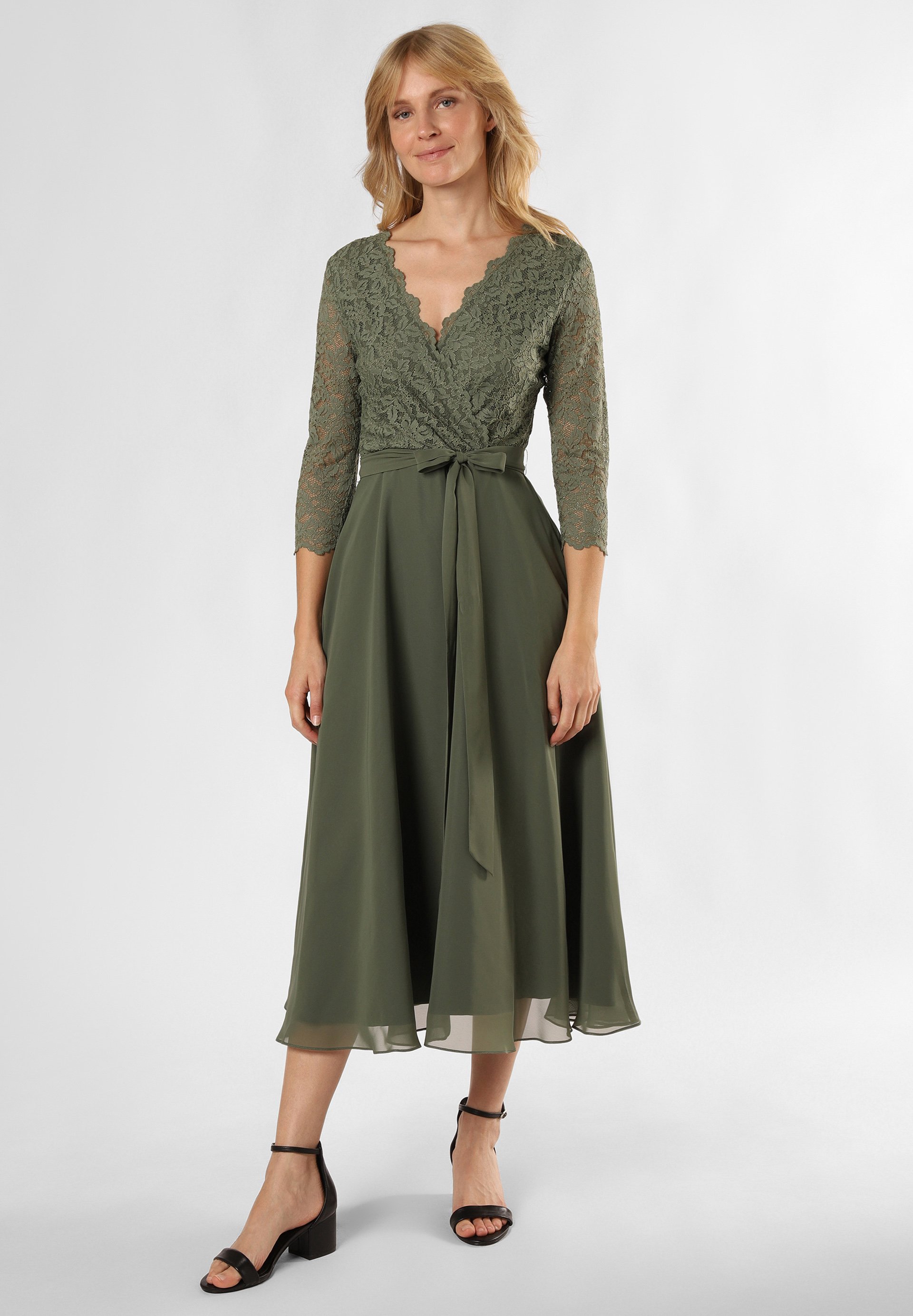 Swing Vestito elegante khaki/verde Zalando
