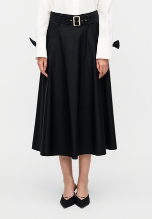 TAPPETO GONNA - Jupe trapèze - nero