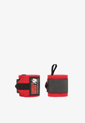 Gorilla Wear, WRIST WRAPS ULTRA UNISEX - Fitness / Yoga - black red
