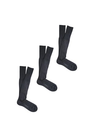 3 PACK WARM LUXURY - Calze - antracite