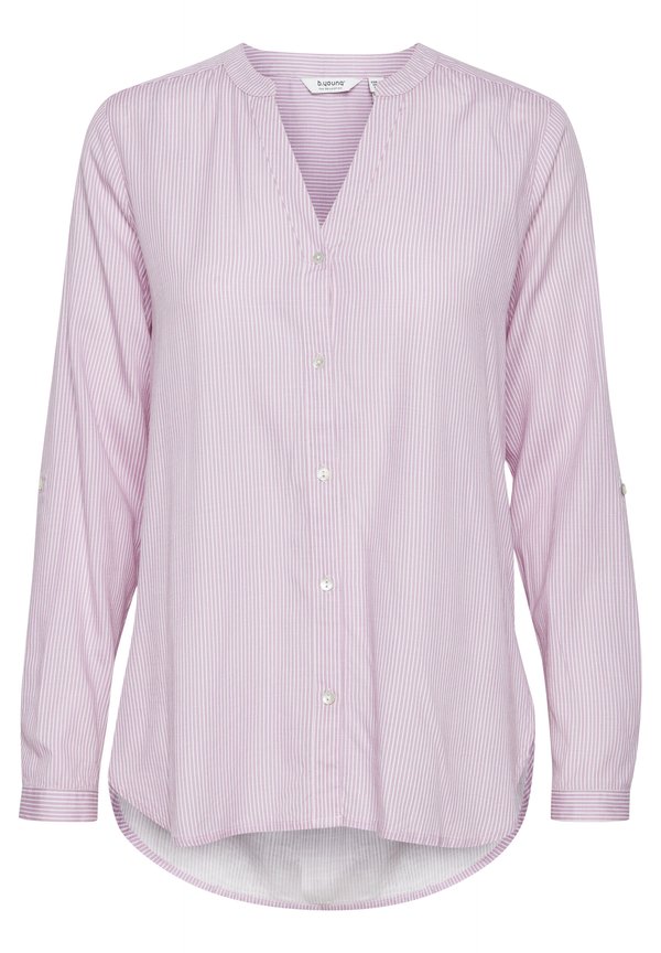BYFABIANNE STRIPE SHIRT - Blouse - mauve mist mix