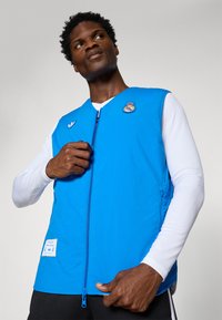adidas Originals REAL MADRID ICON VEST - Colete - bluebird/white