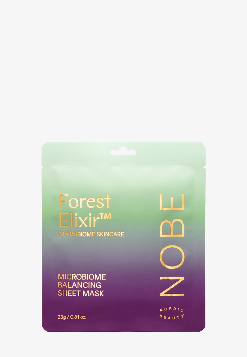 NOBE Nordic Beauty - NOBE FOREST ELIXIR® MICROBIOME BALANCING SHEET MASK - Masque tissu, Agrandir
