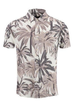 Key Largo MSH CASA PATTERNED - Camisa - white grey