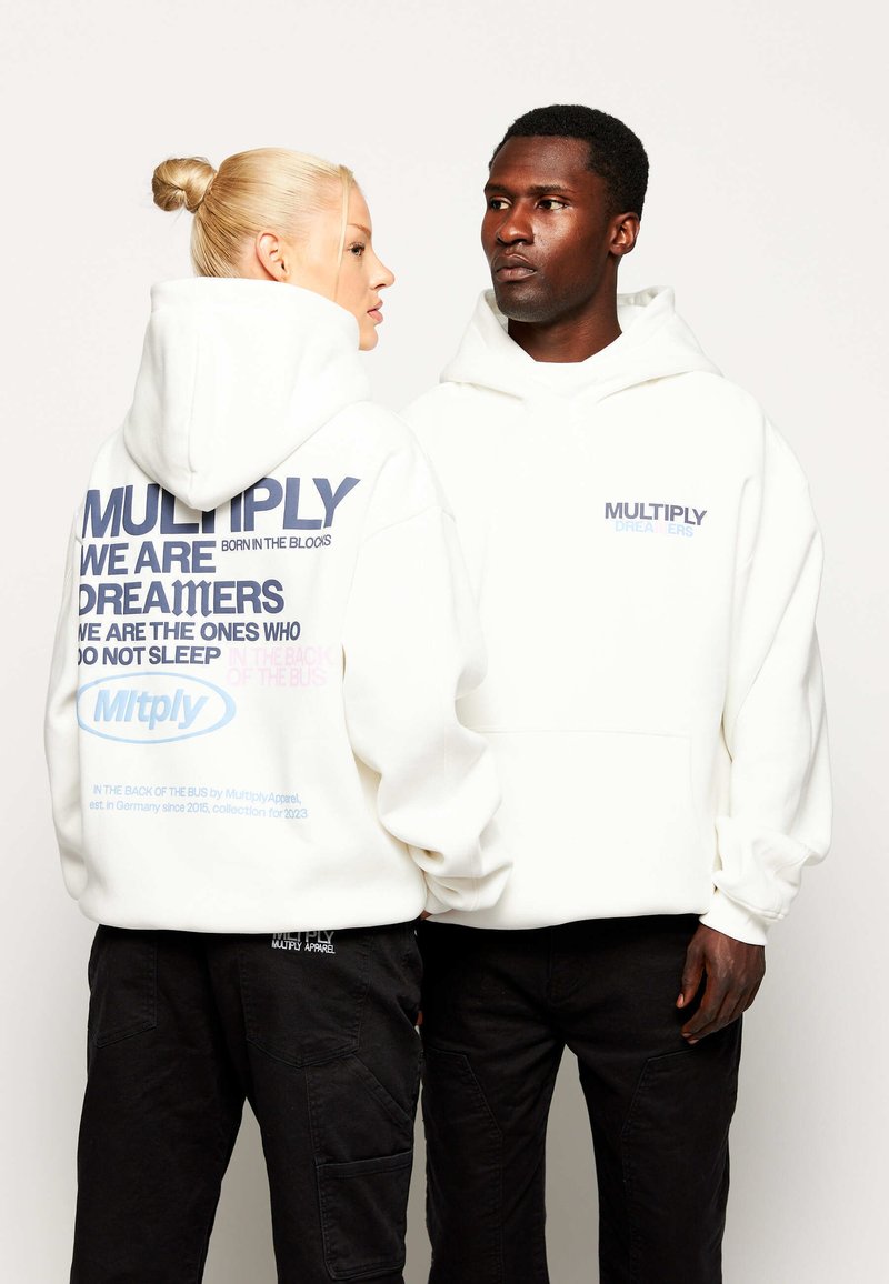 Multiply Apparel DO NOT SLEEP - Hoodie - snow white