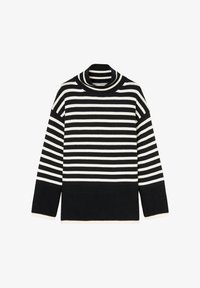 Kijelölve, striped deep night blue