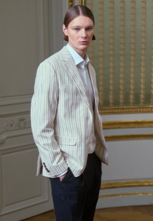 HENLEY DESIGN - Veste de costume - egret/brown