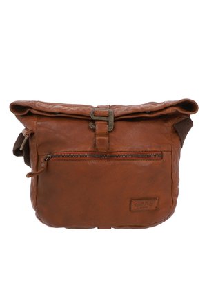 AUNA - Skuldertasker - cognac