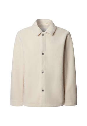 Pepe Jeans, BORG OVERSHIRT - Veste polaire - ivory white