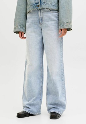 GESCHNITTEN JXTOKYO NOOS - Wide Leg - light blue denim