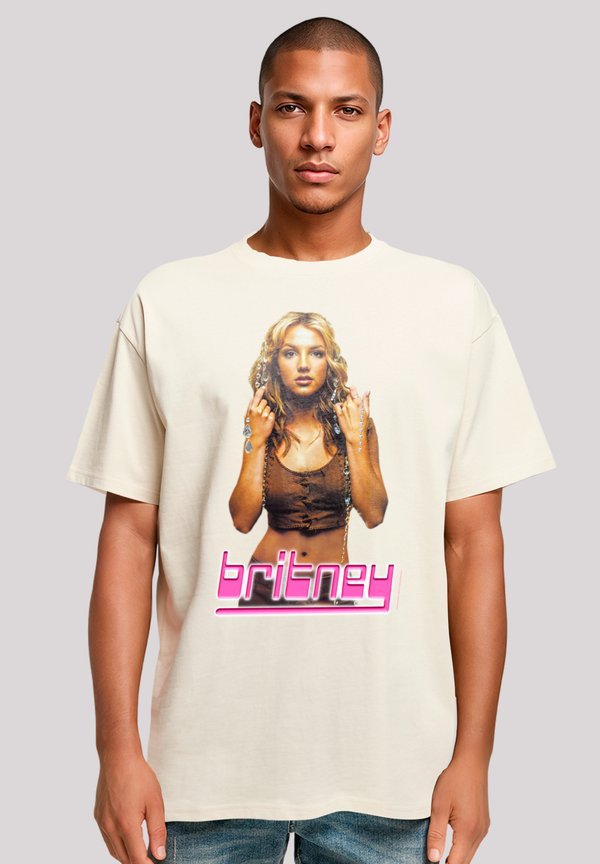 BRITNEY SPEARS - T-Shirt print - sand